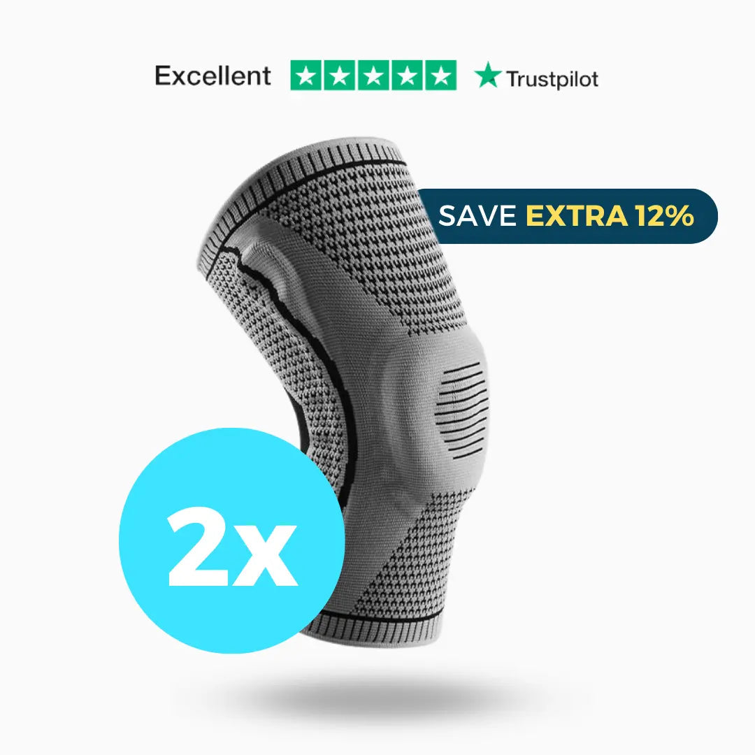 2x Premium Knee Support Sleeves - EasyApparels