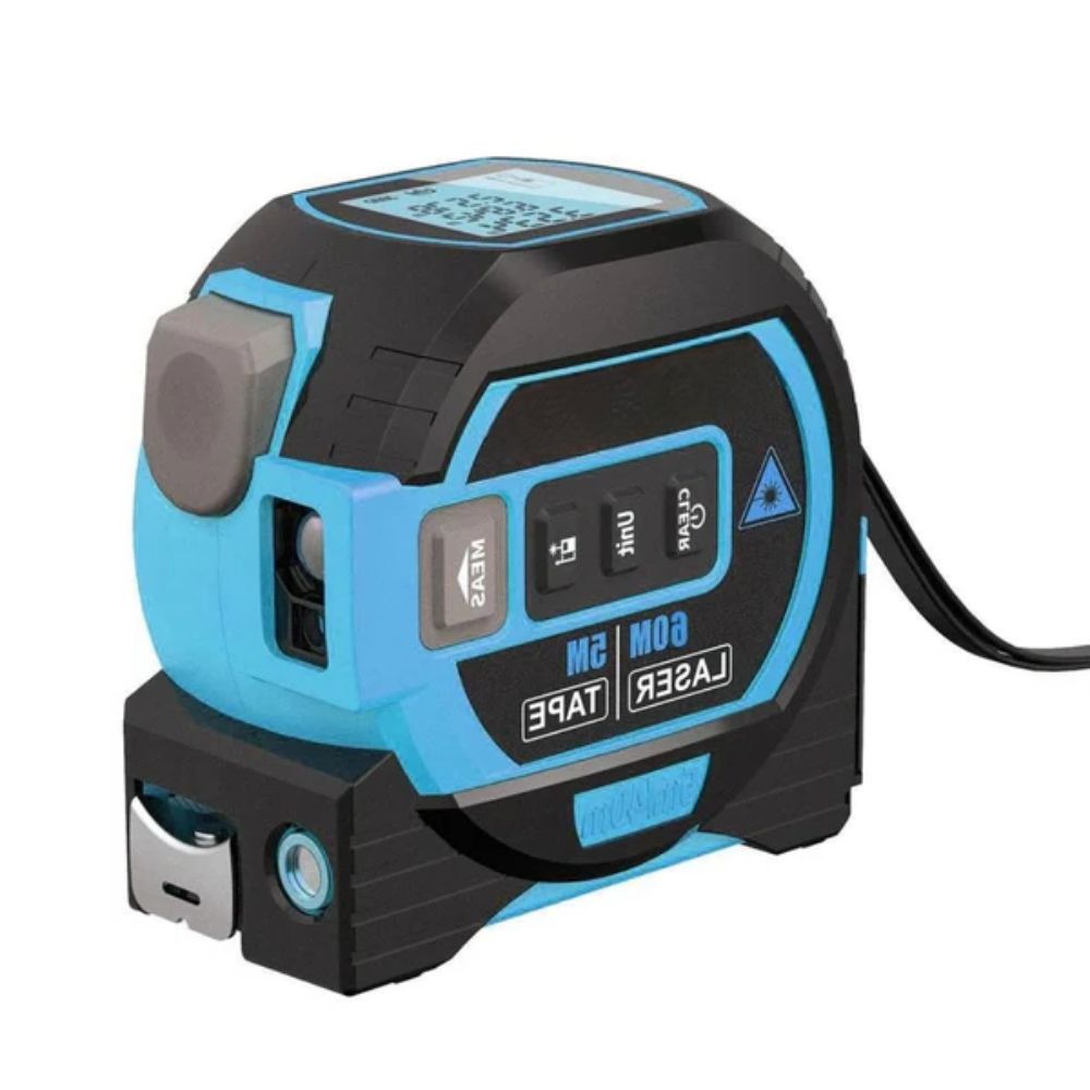 Accurate Digital Laser Distance Measurer With Backlight