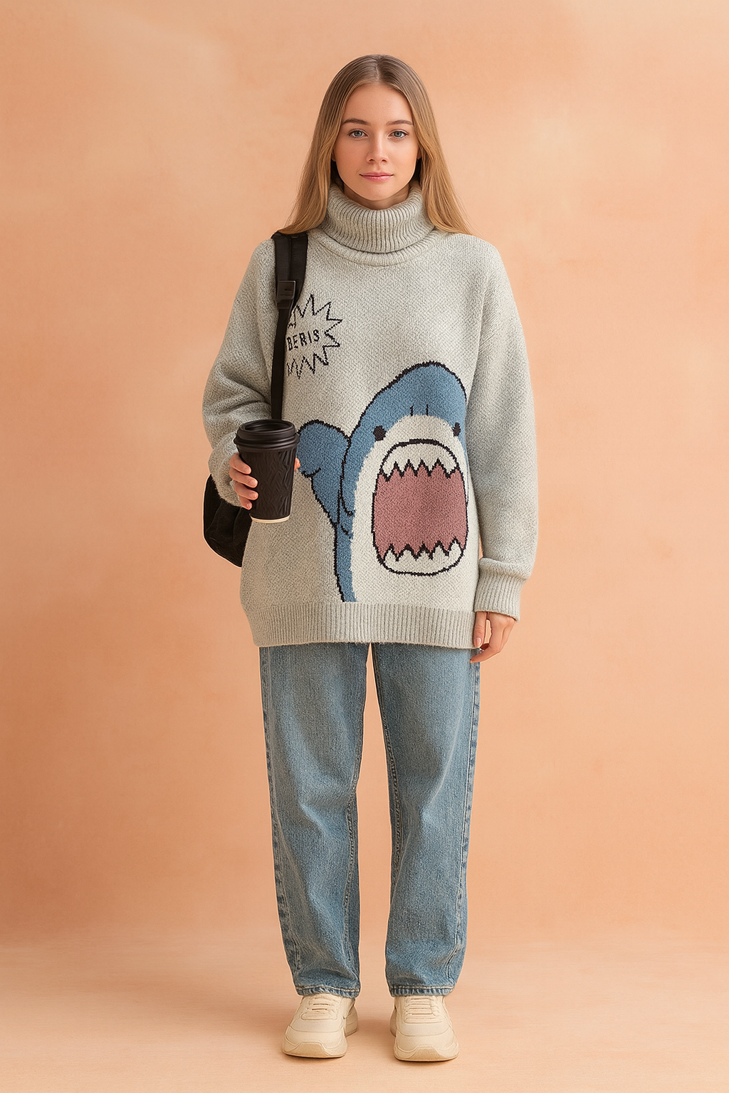 Cozy Women's Cold Weather Turtleneck Sweater