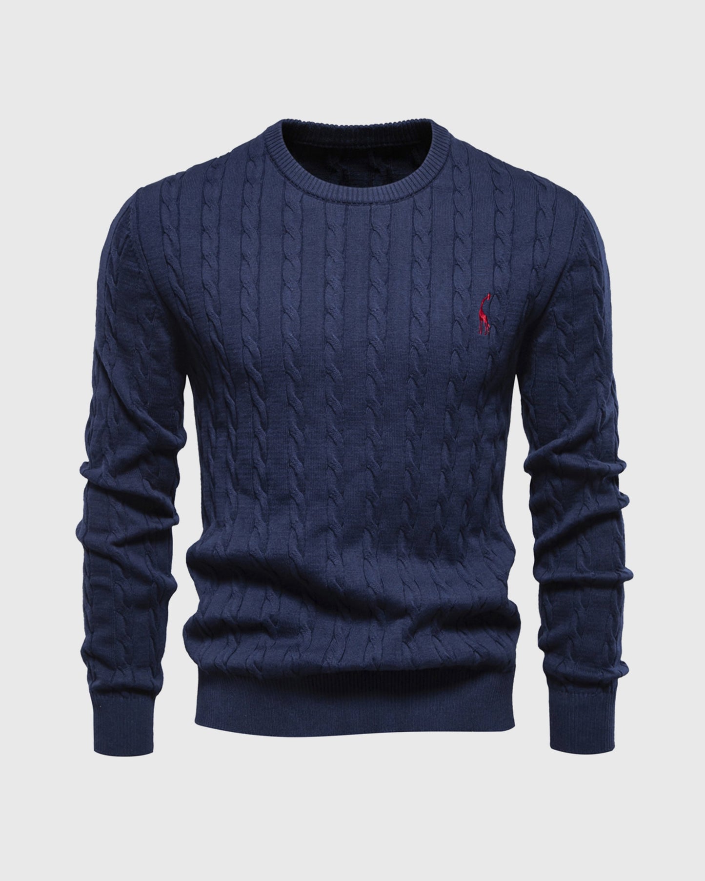 Classic Comfortable Men's Crew Neck Sweater