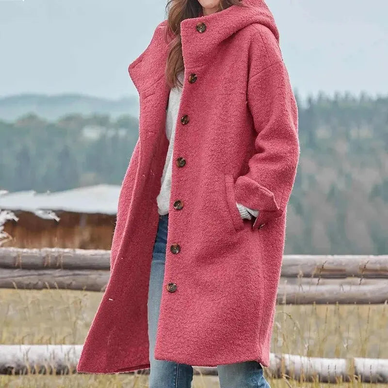 Warm Winter Coat for Women - Soft & Chic Design