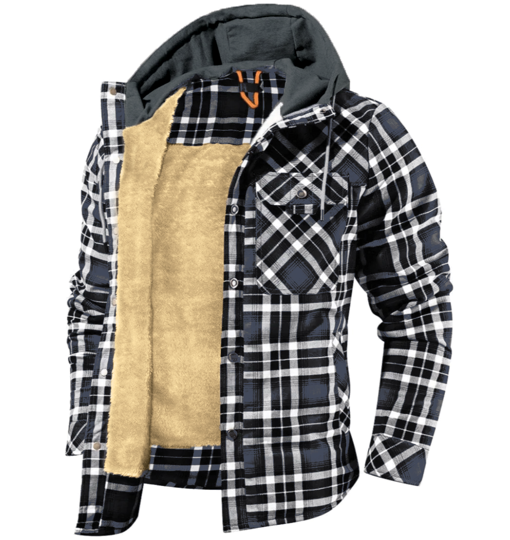Classic Check Hooded Jacket