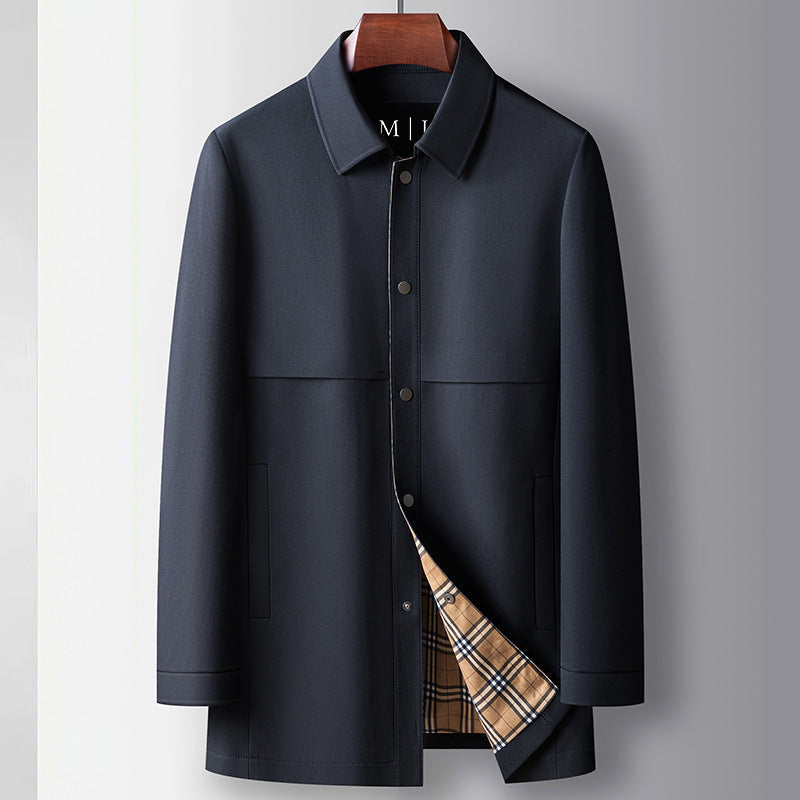 Waterproof Men's Office Windbreaker Jacket