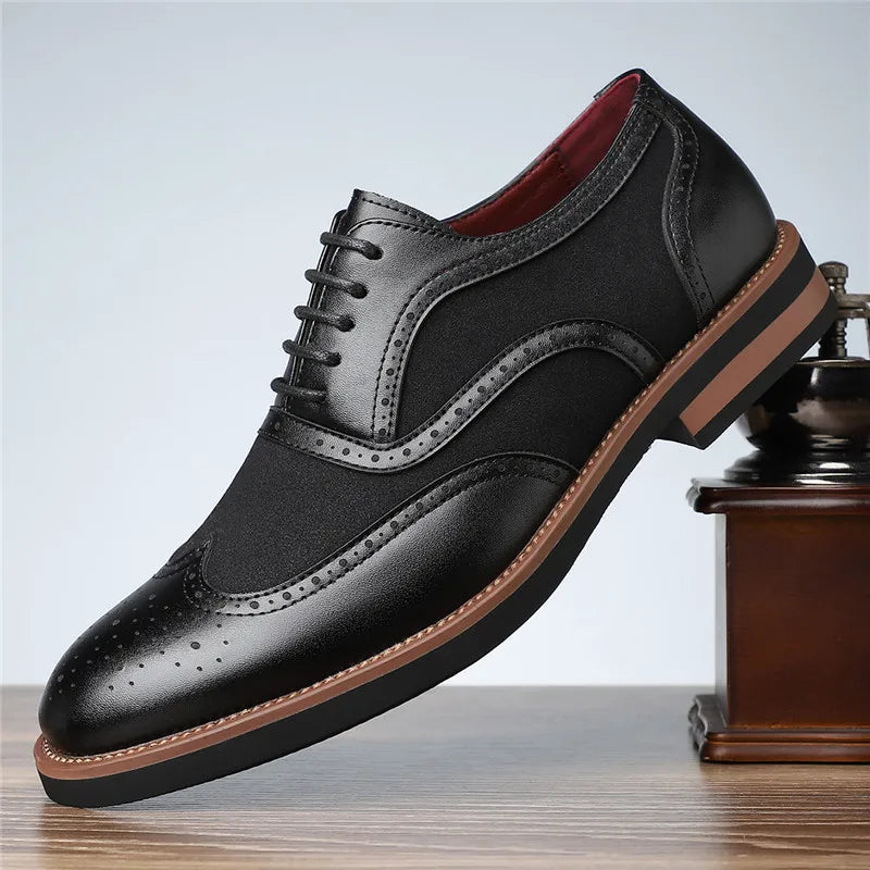 Luxury Suede Dress Shoes