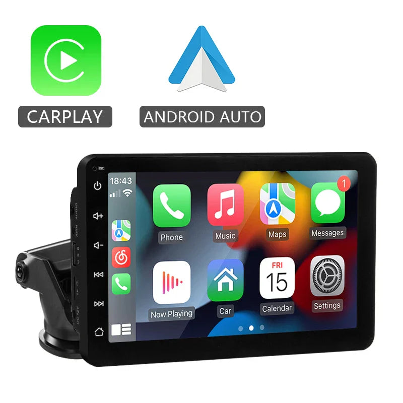 7 Inch Touch Screen Car Stereo with Android Auto