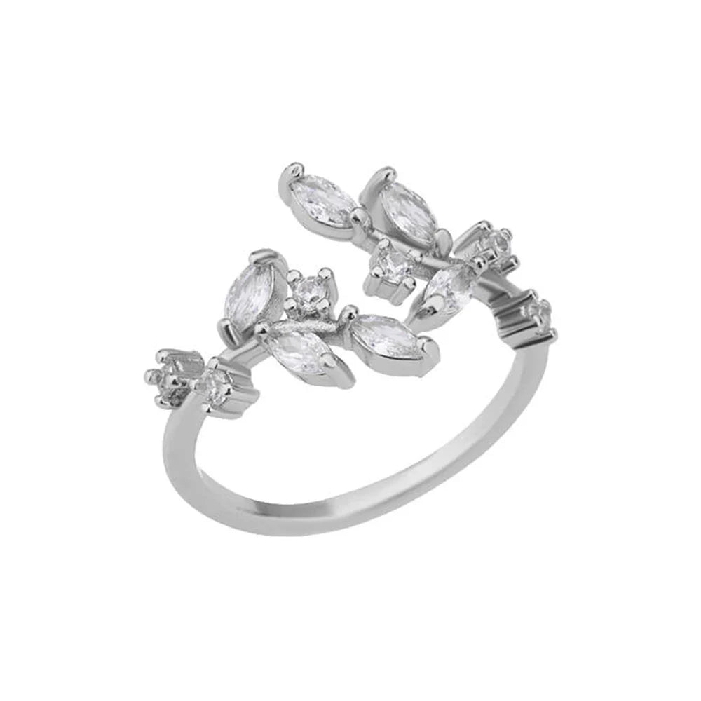 Adjustable Floral Ring