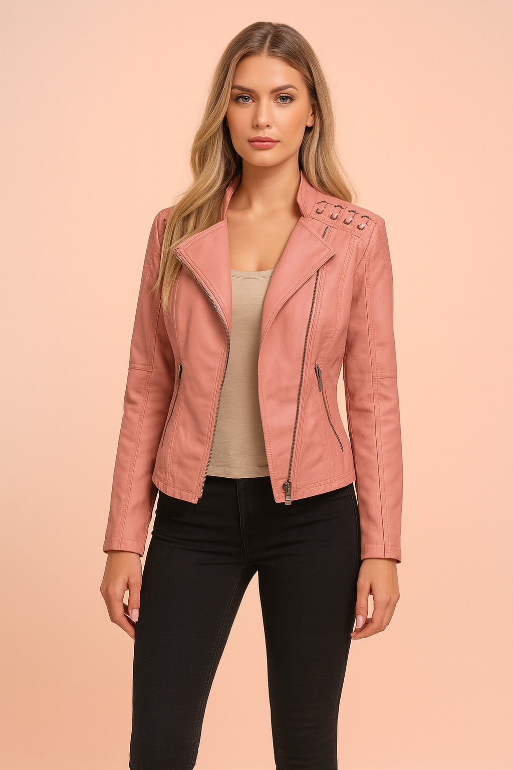 Warm Waterproof Parka with Zip Pockets