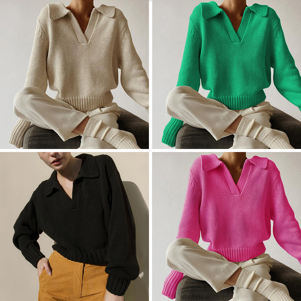 Soft Chic Knitted Women Sweater