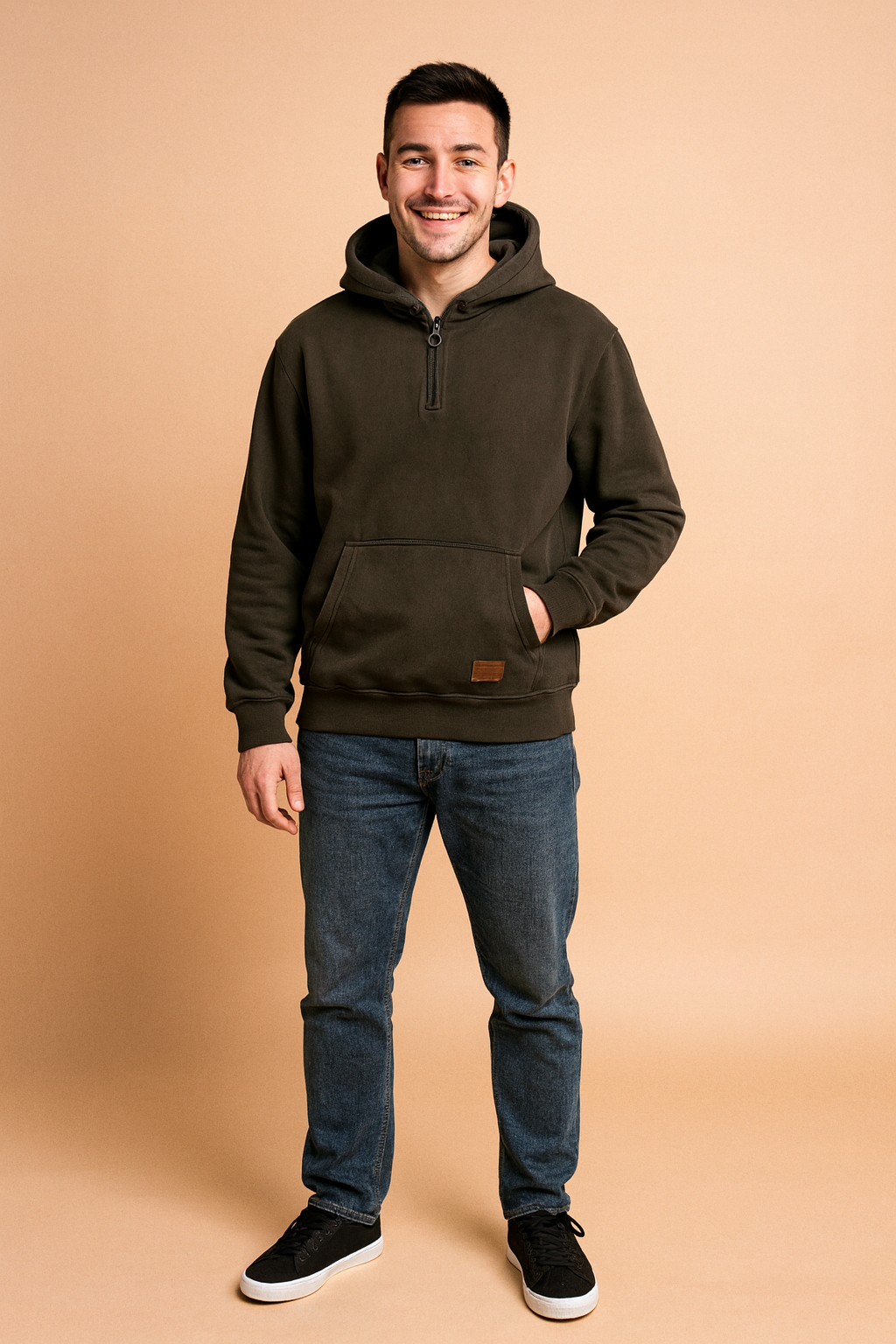 Warm Winter Hooded Sweatshirt