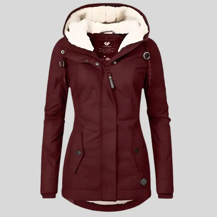 Women's Waterproof Parka Coat - Classic Full Body Protection