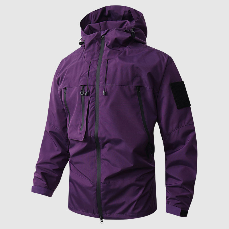 Breathable Rain Men's Hiking Windbreaker Jacket