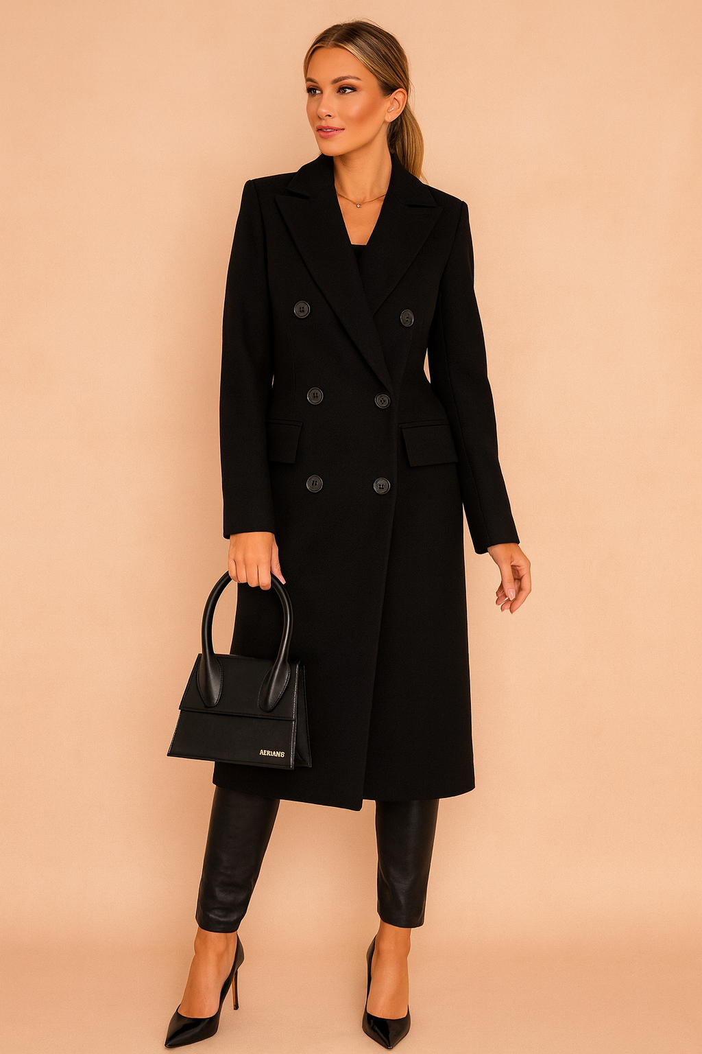 Warm Ladies Classic Padded Parka Coat