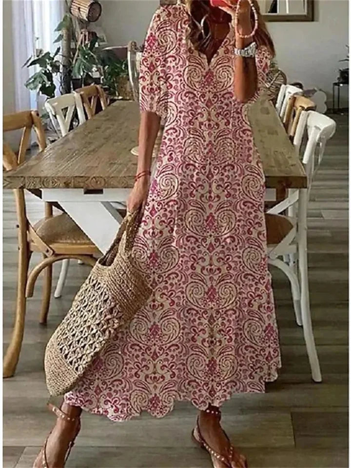 Beautiful Women's Long Floral Dress