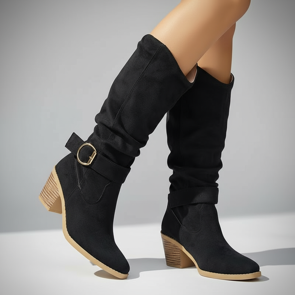 Brown Leather Ankle Boots