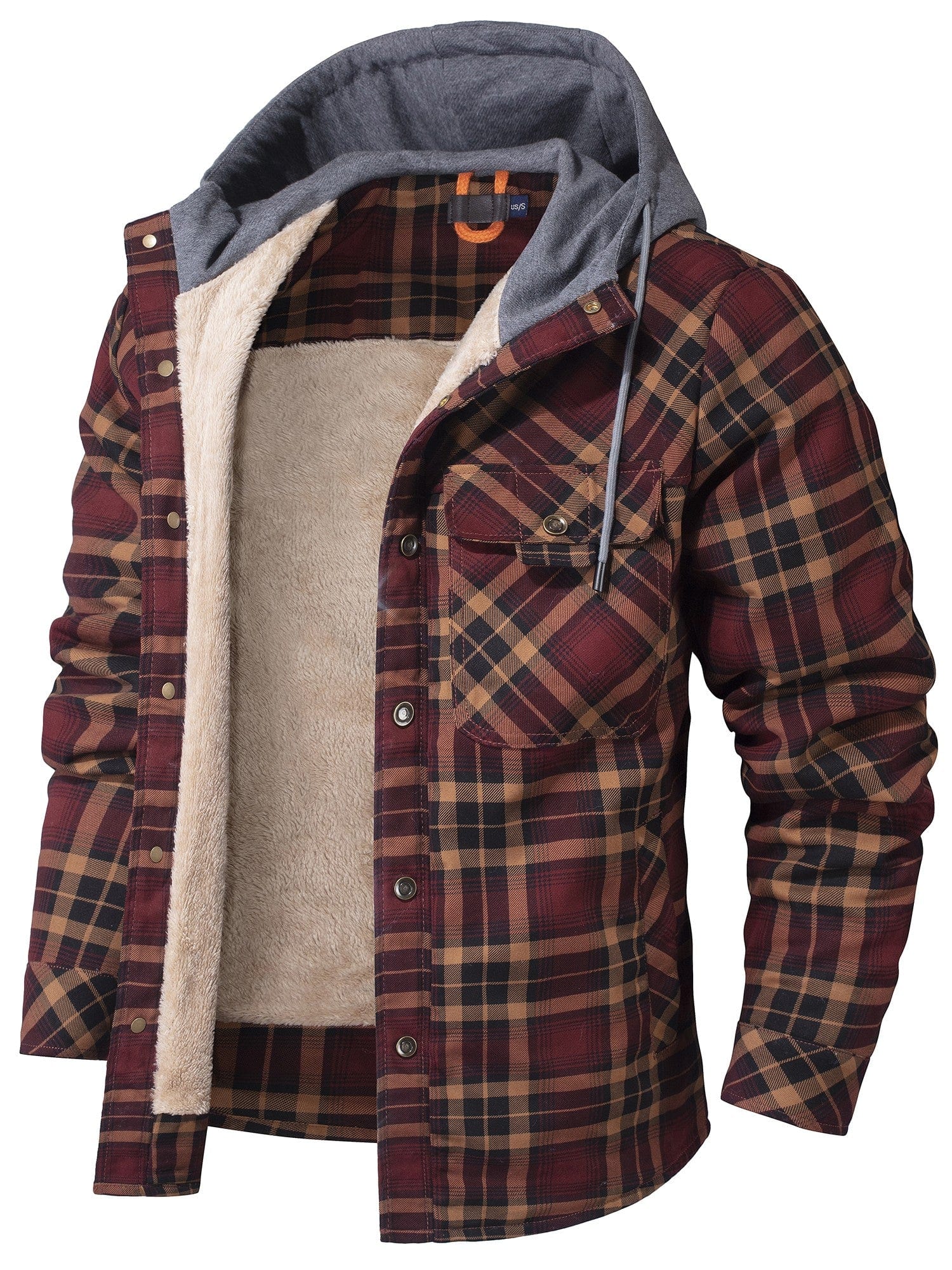 Classic Check Hooded Jacket - EasyApparels
