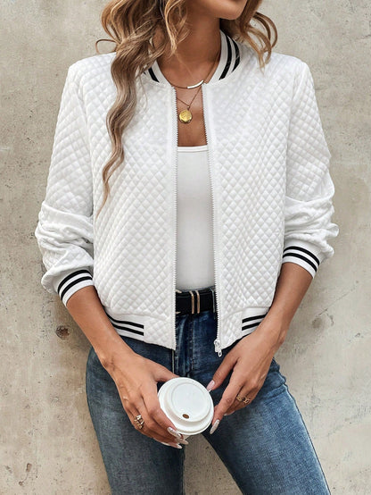 Fashionable Short Bomber Jacket