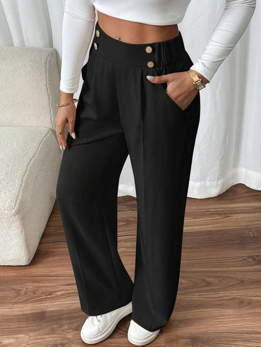 Classic Fit Straight Leg Pants - EasyApparels
