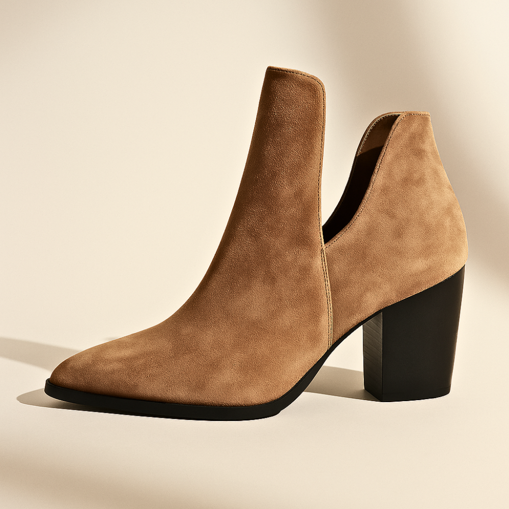 Luxury Brown Ankle Boots