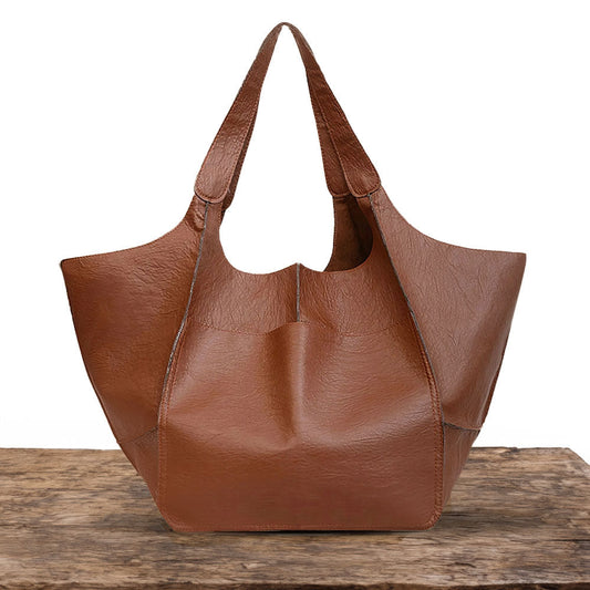 Eco Friendly Faux Leather Shopping Bag - EasyApparels