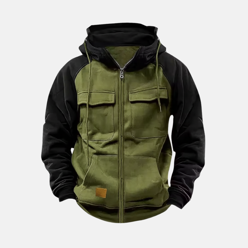 Casual Men's Hooded Sweatshirt Relaxed Fit