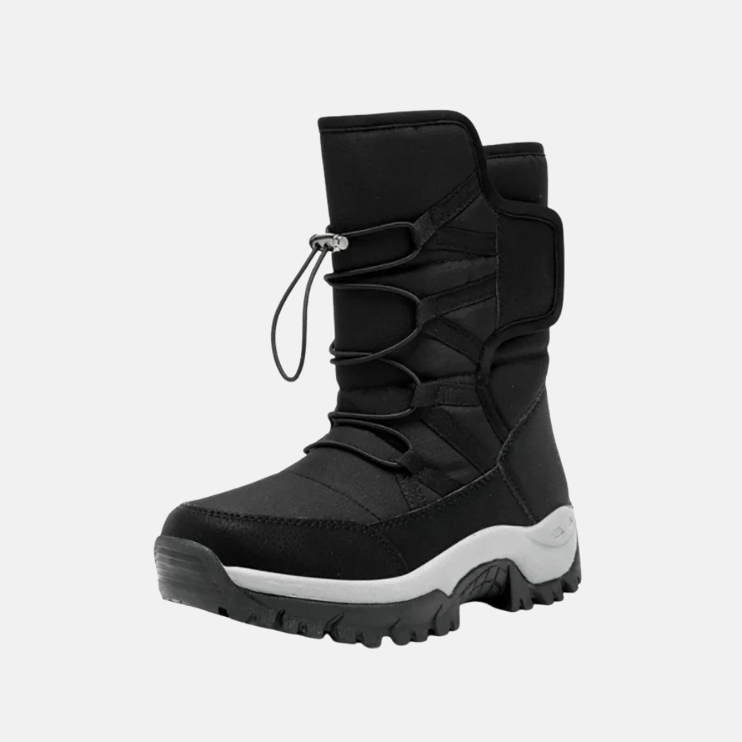Trendy High Top Women's Boots with Warm Insulation