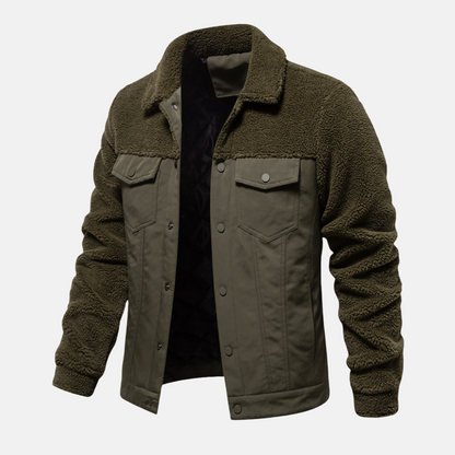 Casual Men's Snap Button Jacket