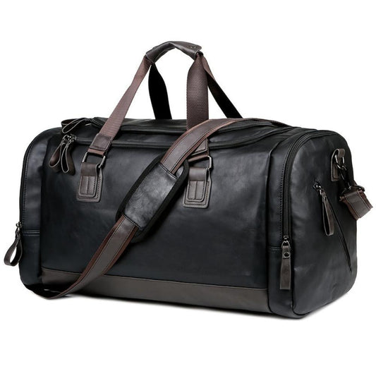 Luxury Faux Leather Travel Bag - EasyApparels