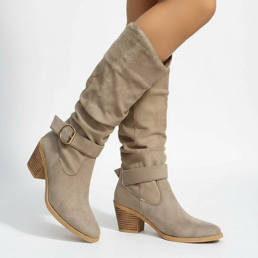Brown Leather Ankle Boots