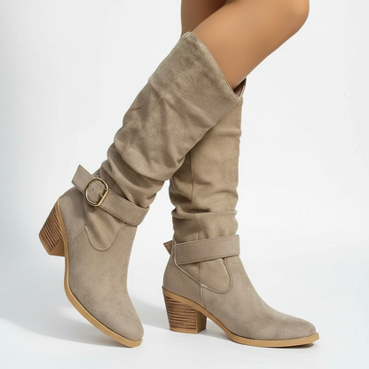 Brown Leather Ankle Boots