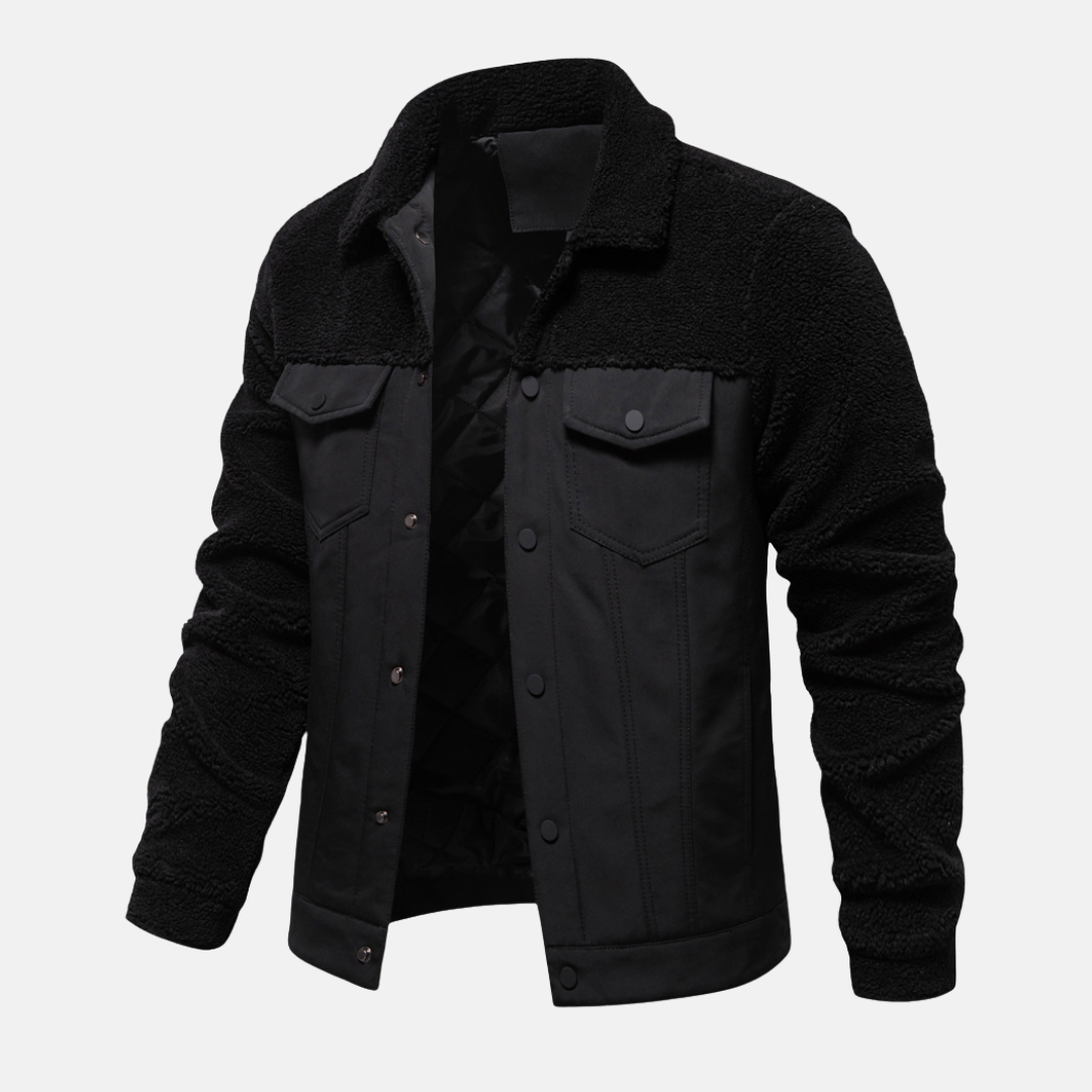 Casual Men's Snap Button Jacket