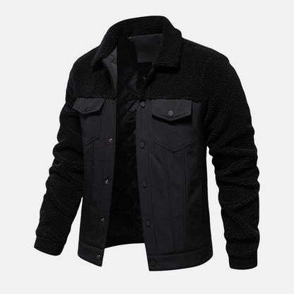 Casual Men's Snap Button Jacket