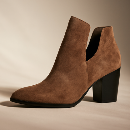 Luxury Brown Ankle Boots - EasyApparels