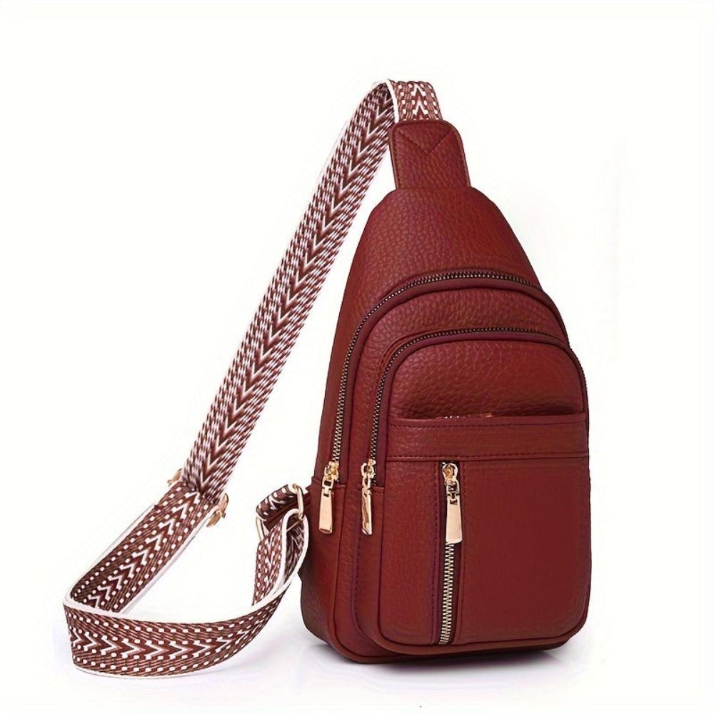 Eco Friendly Faux Leather Sling Purse Bag