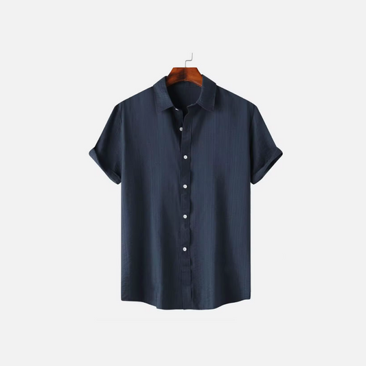 Classic Breathable Men's Linen Shirt - Luxicro