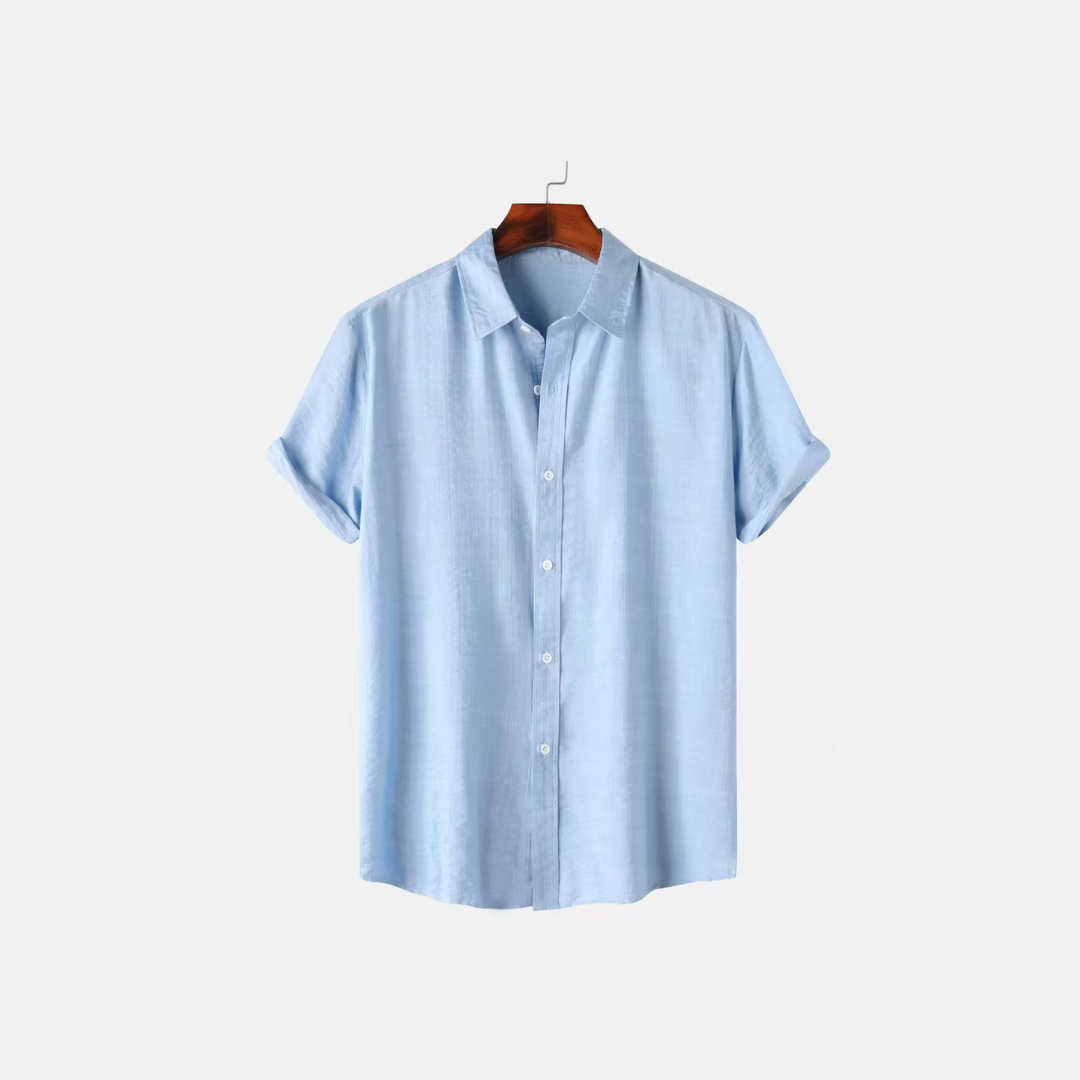 Classic Breathable Men's Linen Shirt