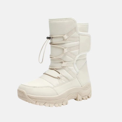 Trendy High Top Women's Boots with Warm Insulation