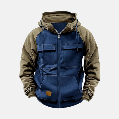 Casual Men's Hooded Sweatshirt Relaxed Fit
