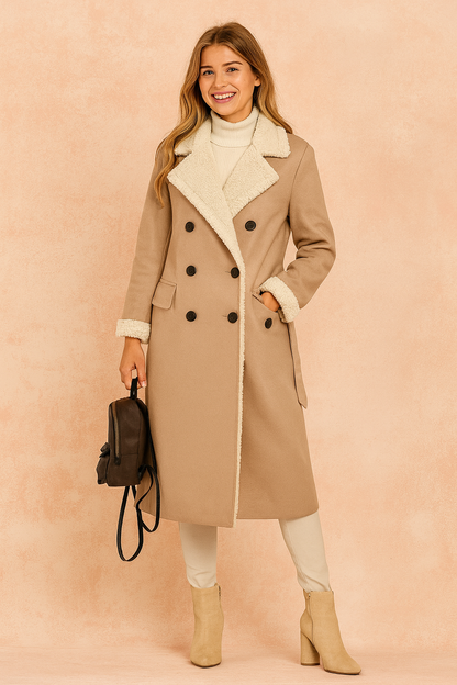 Warm Women's Down Parka Coat