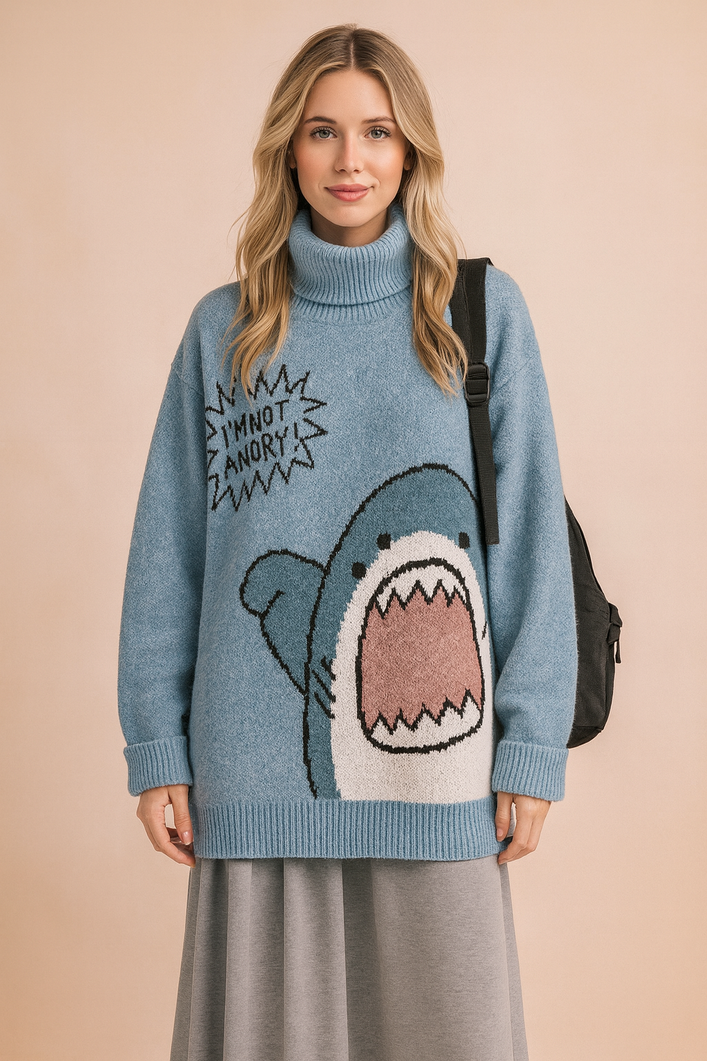 Cozy Women's Cold Weather Turtleneck Sweater