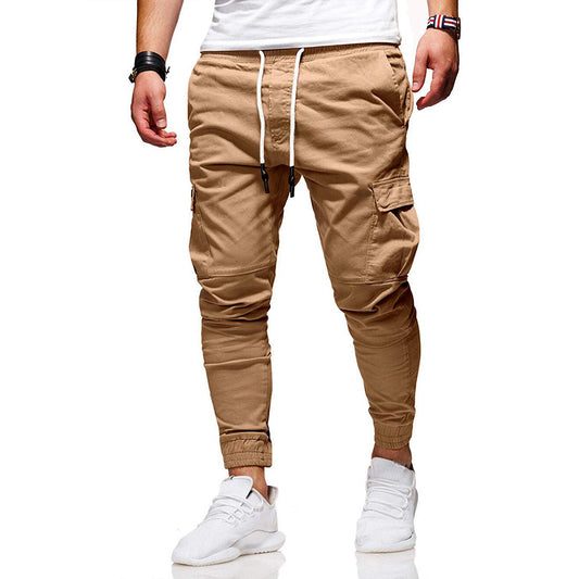 Men's Comfortable Cargo Running Pants - EasyApparels