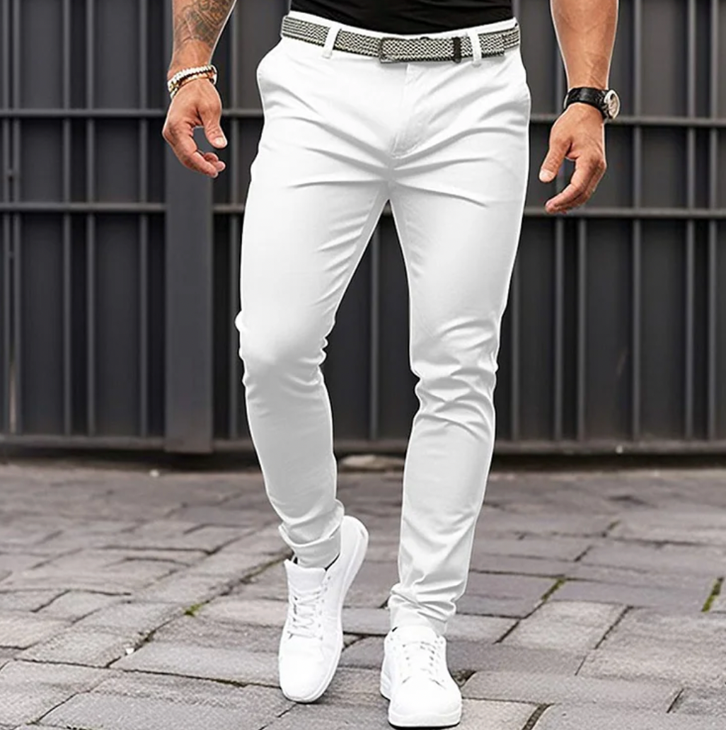 Relaxed Fit Mens Summer Trousers