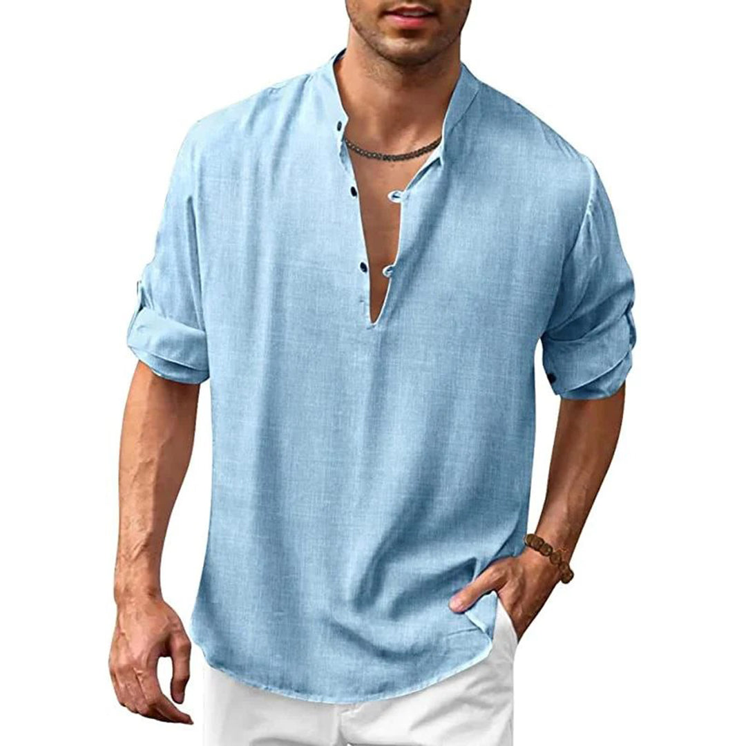 Casual Men's Long Sleeve Shirt