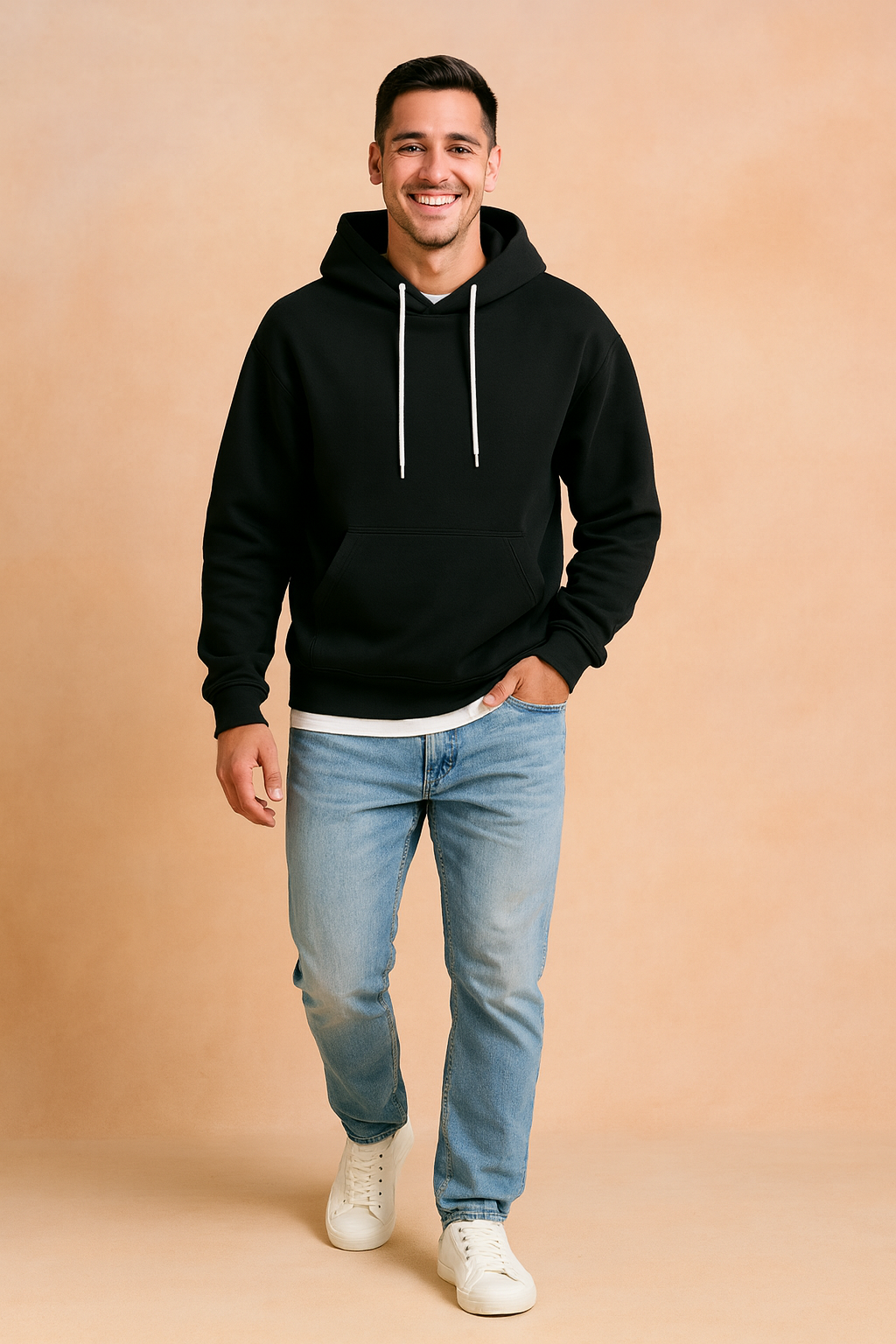 Warm Fleece Hooded Winter Jacket