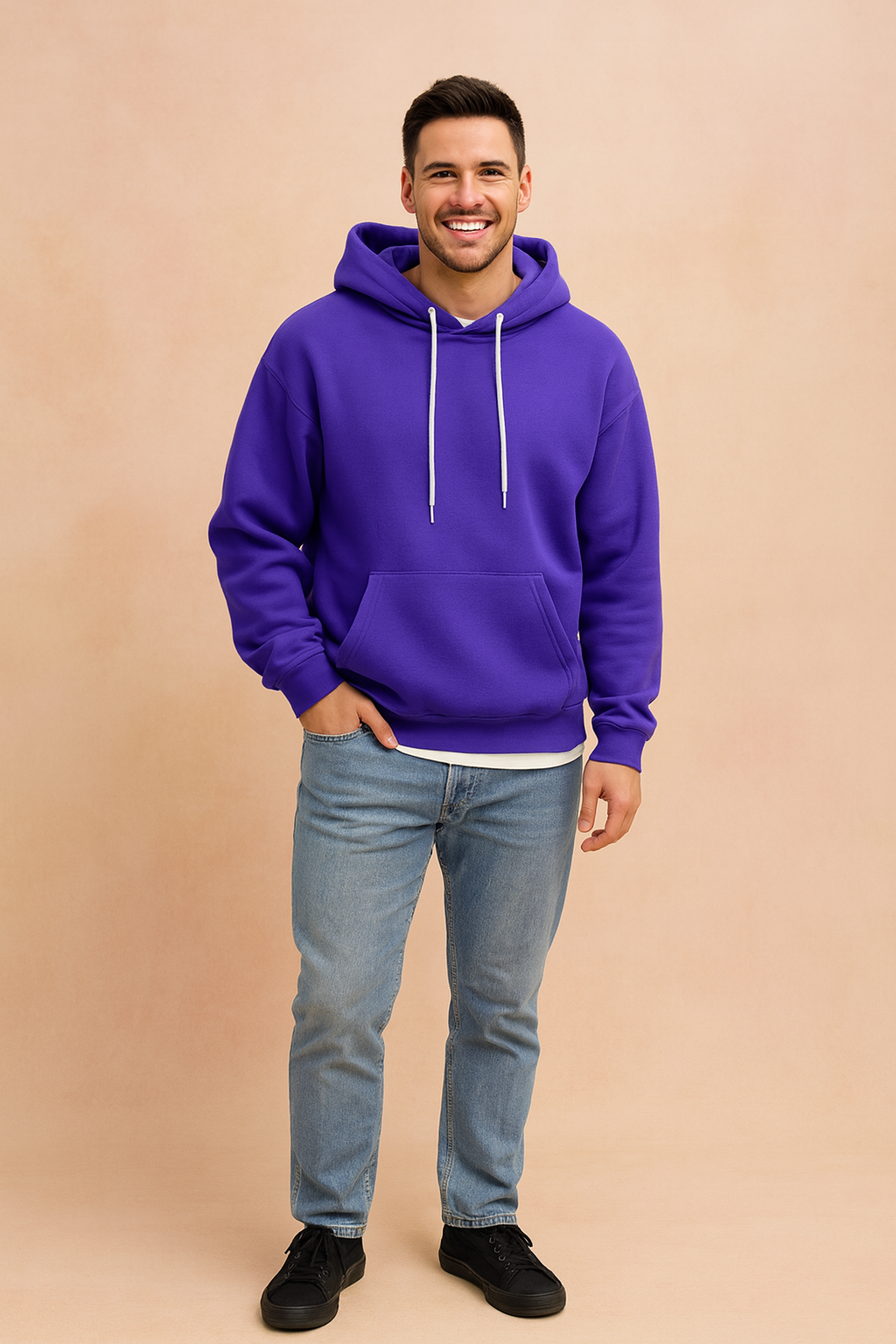 Warm Fleece Hooded Winter Jacket