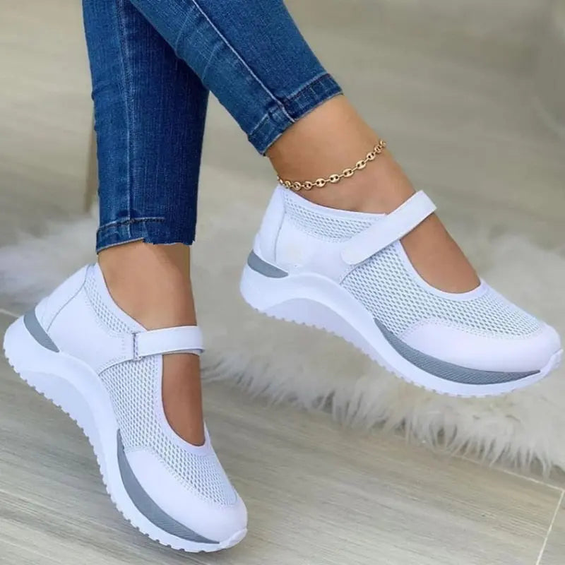 Airy Casual Women's Sneakers - Lightweight Fashion Shoes - EasyApparels