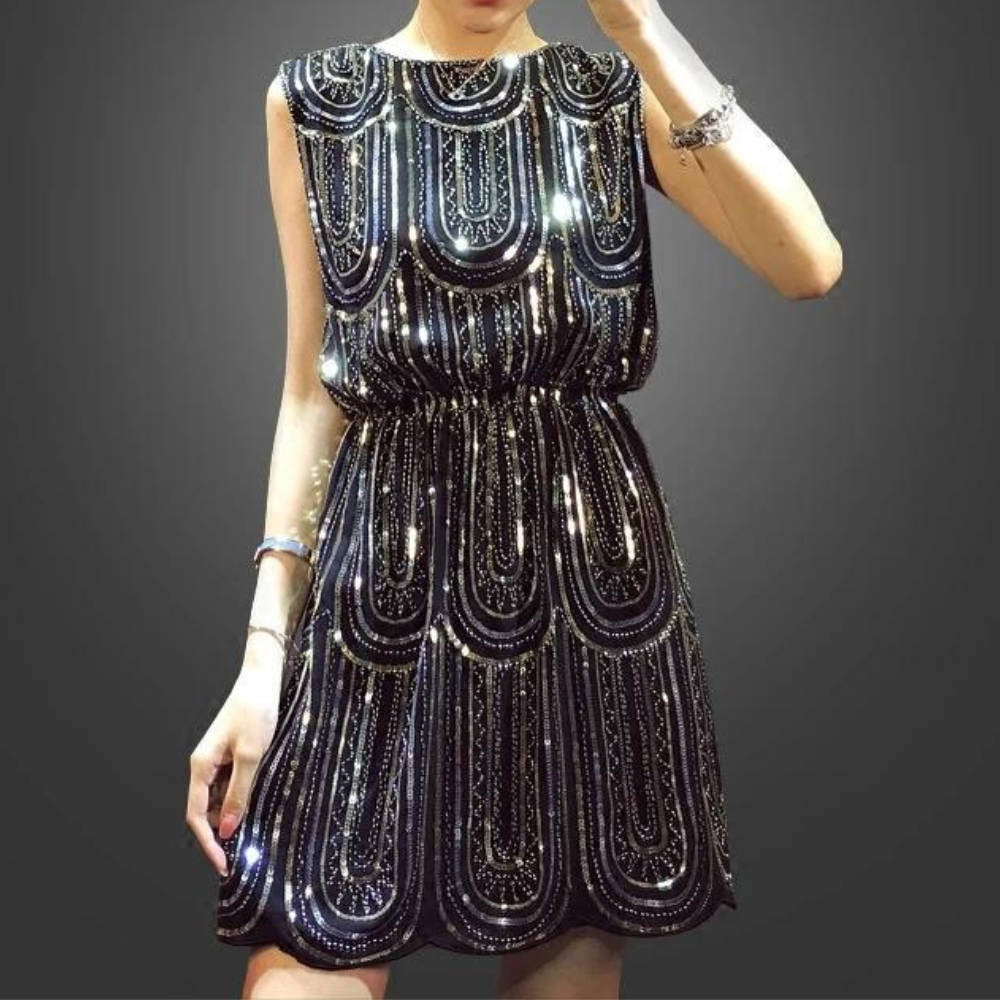 Short Sequin Party Dress for Women