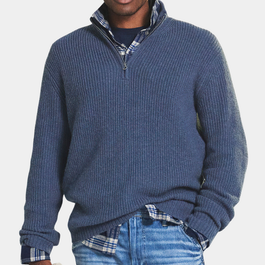 Casual Men's Crew Neck Sweater - EasyApparels