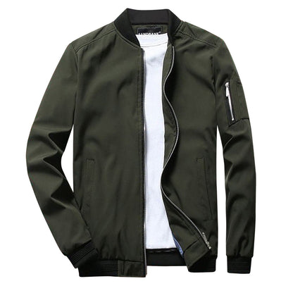 Classic Flight Bomber Jacket - EasyApparels