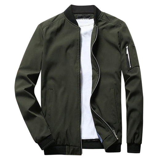 Classic Flight Bomber Jacket - EasyApparels