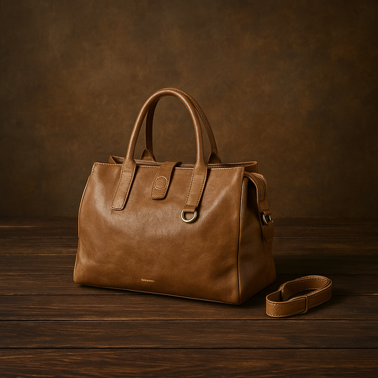Luxury Genuine Leather Tote Bag - EasyApparels